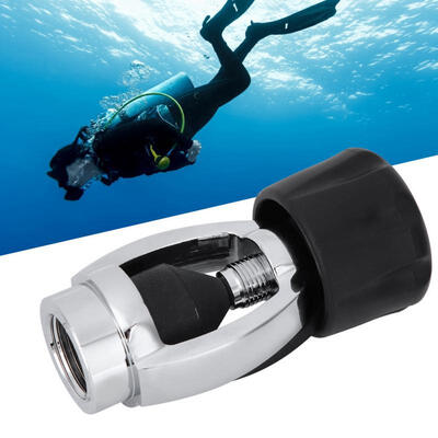 

Greensen Heavy Duty Scuba Bottle Adapter Tank Fill Connector DIN to Yoke G58 Regulator Adapter