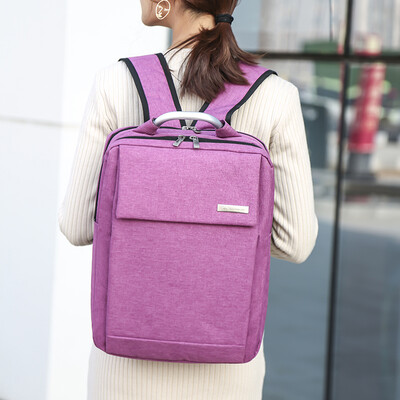 

Fashionable&simple mens business double-shoulder bag computer bag multi-function casual college students can customize LOGO