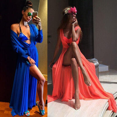 

Sexy Women Swimwear Bikini Cover up Beach Dress Bathing Suit Swimsuit Swim Wear