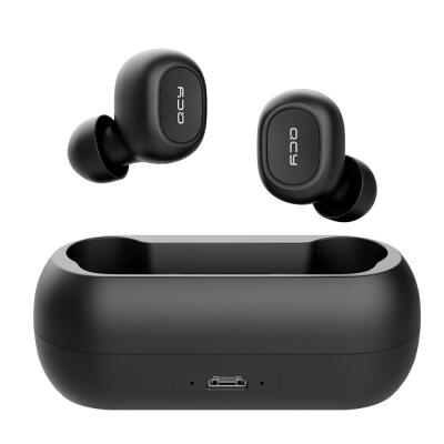 

QCY T1C Mini Wireless Bluetooth Earphones With Mic Sports Noise Cancelling Headset With Charging Box