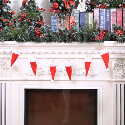 

New Fashion Christmas Decorations Mall Home Office Window Bell Pull Flag Christmas Tree Pendants