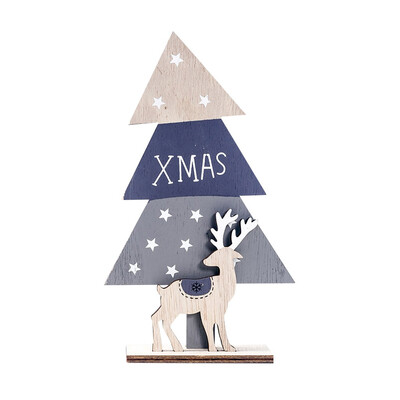 

Siaonvr Xmas Wooden Santa Christmas Tree Festival Ornament Home Decor Christmas Gifts