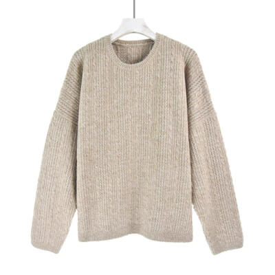 

Fashion Women Loose Sweater O-Neck Female Sweater Knitted Bottoming Tops