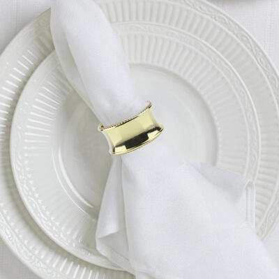 

Greensen 6PCS Napkin Ring Napkin Holder Buckle for Wedding Dinner Party Table Decoration
