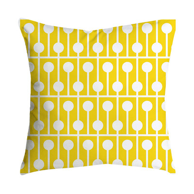 

〖Follure〗Pineapple Leaf Yellow Pillow Case Sofa Car Waist Throw Cushion Cover Home Decor