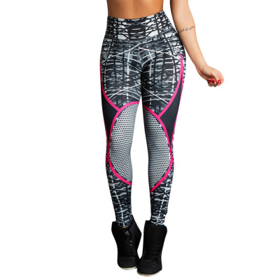 

Tailored Womens Print Workout Leggings Fitness Sports Gym Running Yoga Athletic Pants