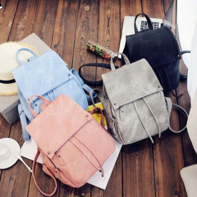 

Hot Fashion Women Small Backpack Travel Leather Handbag Rucksack Shoulder Bags