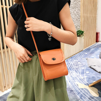 

Summer mobile phone bag female cute Korean wave vertical slung mini ins bag fashion Joker