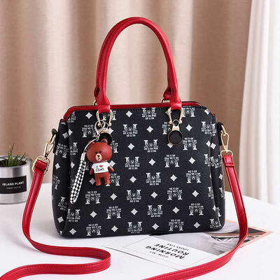 

Female bag 2019 spring new bag female European&American big bag fashion handbag elegant shoulder bag