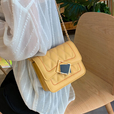 

High-end bag handbag 2019 new fashion shoulder bag ocean chain bag net red wild ins messenger bag