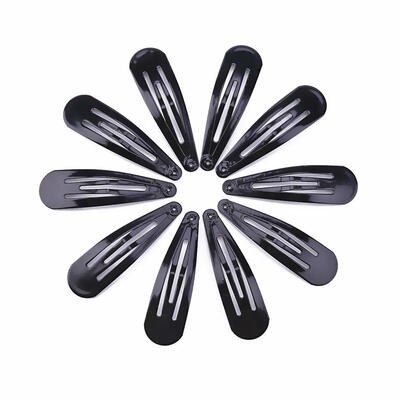 

10pcsset Solid Snap Hair Clips Metal Kids Girls Hairpins Casual Headwear