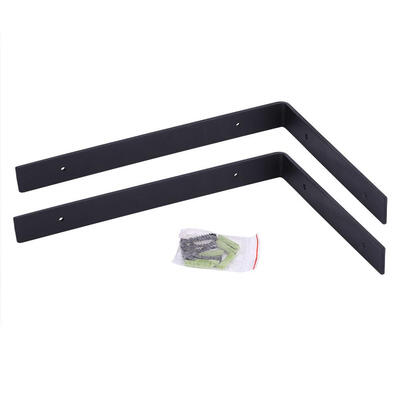 

1 Pair Iron Heavy Duty Shelf Wall Brackets for Wooden Storage Organizer Shelves DIY Home DecorShelf Bracket Metal Shelf Support