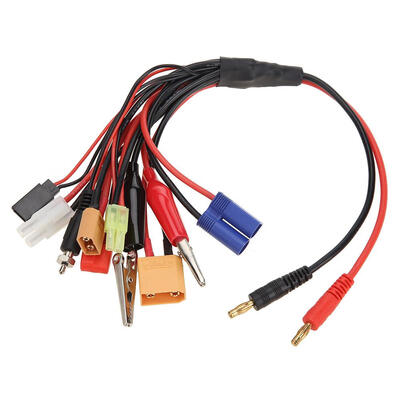 

10 in 1 Lipo Battery Charger Multi Charging Plug Convert Cable for RC Car