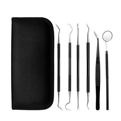 

Stainless Steel Dental Mirror Care Tool Set Tooth Care Kit Tongue Scraper