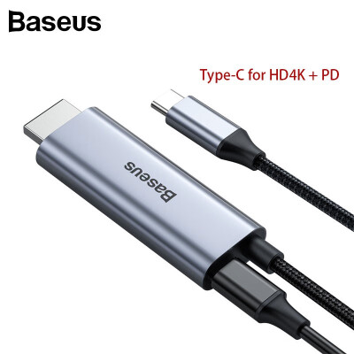 

Baseus C-Video Functional Notebook Cable with C to HDMI PD for mobile phone to laptoptabet