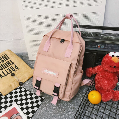 

Ins schoolbag female Korean version high school Baitao large capacity junior high school students college wind Shoulder Bag Backpa