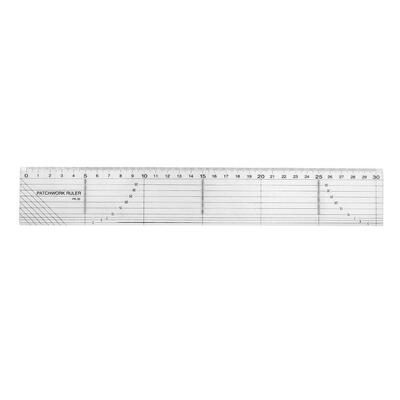 

Sewing Patchwork Ruler Material Transparent Handmade DIY Quilting Tool 30cm