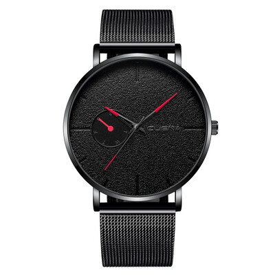 

Gobestart Fashion Stainless Steel Men Military Sport Date Analog Quartz Wrist Watch