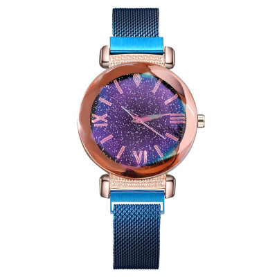 

Luxury Women Watches Romantic Starry Sky Dial Ladies Fashion Quartz Wristwatch Magnetic Buckle Strap Clock Zegarki Damskie