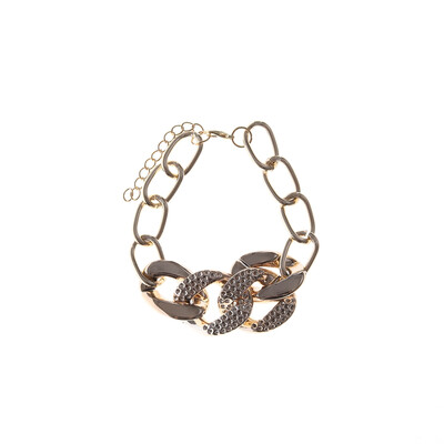 

Braided Gold color Leaf Bracelets & Bangles With Stones Luxury Crystal Bracelets For Women Wedding Jewelry