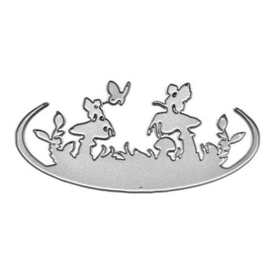 

Fairy Themed Carbon Steel Cutting Die Stencil Die-Cut Template For Card Making Scrapbooking Decor DIY Craft Tools