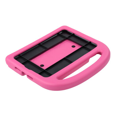 

Protective EVA Case for Mini Pad 1234 Silicone Shockproof Handle Case Screen Protector for Kids Pink