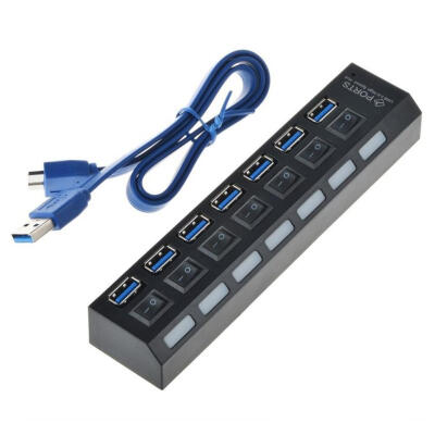 

7-port switch hub