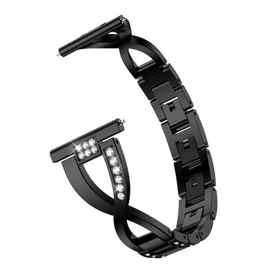 

〖Follure〗Replacement Metal Crystal Watch Strap Wrist Band For Huawei Watch GT