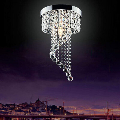 

Gobestart 79 Crystal Chandelier Pendeant Ceiling Lamp LED Modern Light Home Decor E12