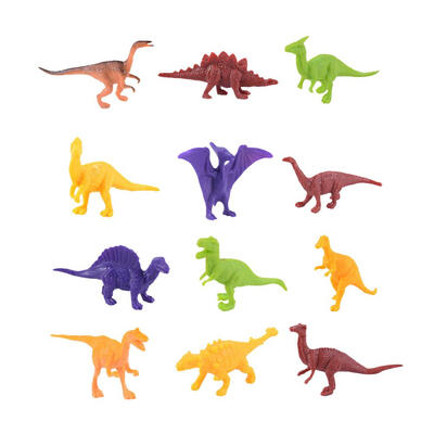 

10pcs Simulation Dinosaur Plastic Toys Kids Animals Model Room Ornament