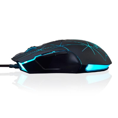 

Ajazz AJ52 7 RGB Backlit Modes Wired Professional E-sport Gaming Mouse Adjustable DPI 750100012501500175020002500 WhitePatt