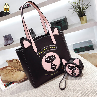 

Womens bag 2019 new handbag female handbag Korean version of the 100-lap slant bag Tate bag single shoulder bag large bag Korean