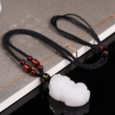 

Xinjiang white jade pendant pendant necklace pendant