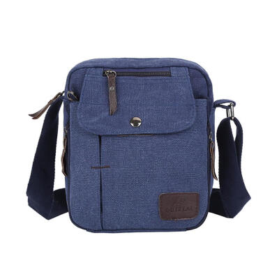 

Canvas Satchel Casual Travel Pack Men Crossbody Bag Shoulder Messenger Bags