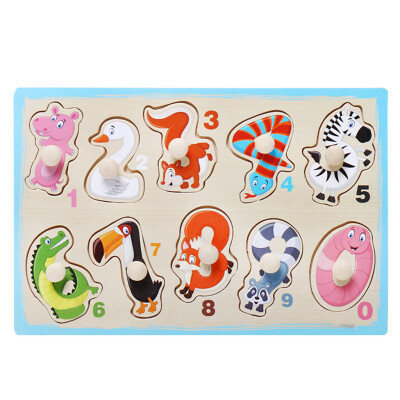 

Gotoamei Childrens Puzzle Grasp Board Puzzle Birthday Boy Girl Educational Toy