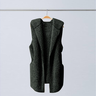 

Roseonmyhand Womens Vest Winter Warm Hoodie Outwear Casual Coat Jacket