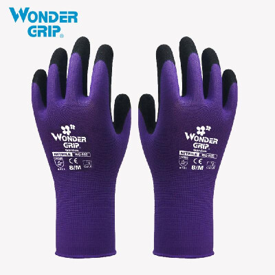 

Wonder Grip Gardening Safety Glove Nylon With Nitrile Coated Work Glove Abrasion-proof Universal Working Gloves