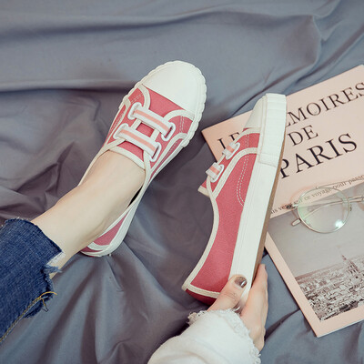 

Summer 2019 new white canvas womens shoes Korean version of students spring net red tide shoes summer casual cloth shoes