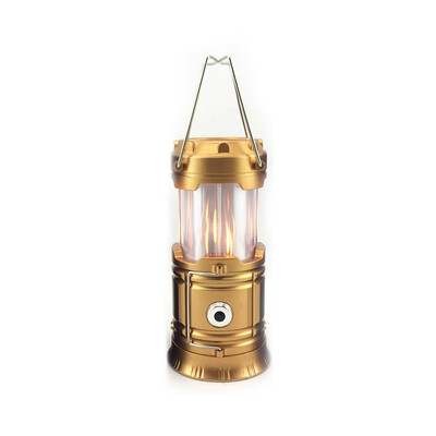 

Light Portable Camping Outdoor Lantern Work Lamp Flashlight Solar Durable Mini