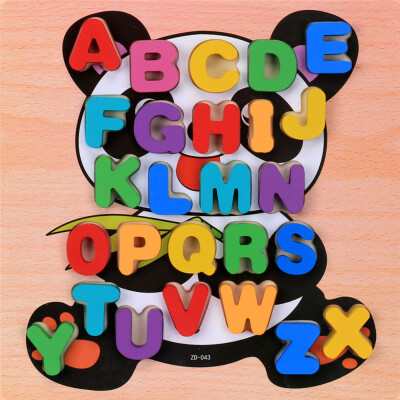 

Tailored Wooden Kids Numbers&letters Jigsaw For Education And Learning Puzzles Toy