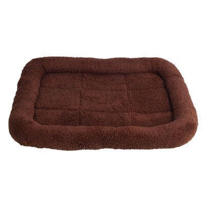 

Ktaxon New Small Medium Soft Plush Dog Pet Cat Bed Warm Mat Crate Kennel