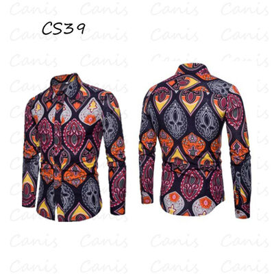 

Fashion Mens Summer Casual Dress Shirt Mens Floral Short Sleeve Shirts Tops