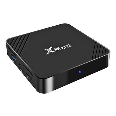 

X88 Mini TV Box 2GB16GB Android 90 RK3318 Quad Core 4K WiFi Set Top Box