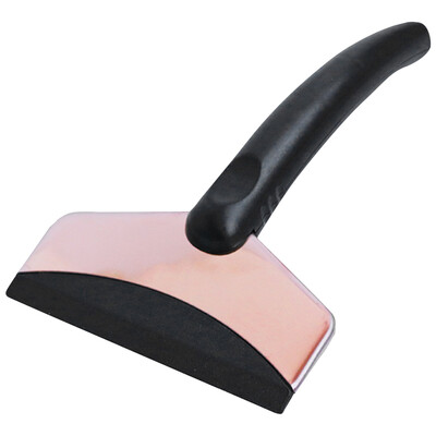 

40000 km car snow shovel winter refrigerator icing scraper car with mini stainless steel snow defrosting wiper tool rose gold SWY8001