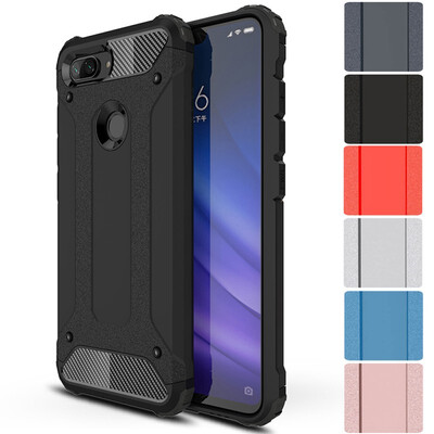 

Heavy Duty Bumper Case Xiaomi Mi 8 Lite Hybrid TPU Case Cover Xiomi Mi 8 Lite 8lite M1808D2TT Armor Silicone Case