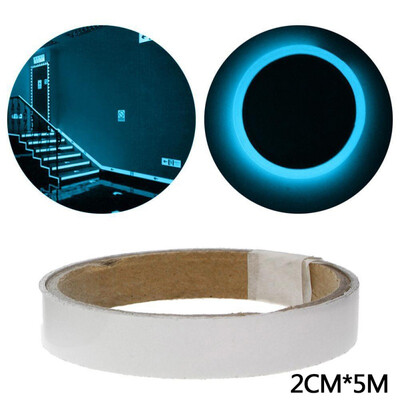 

Roll Luminous Tape Self-adhesive Glow In The Dark Safety Stage Home Decorations Warning Tape