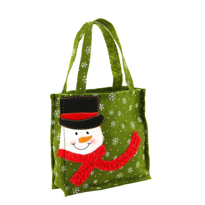 

〖Follure〗Christmas Candy Bag Santa Claus Snowmen Gift Bag Children Storage Bag