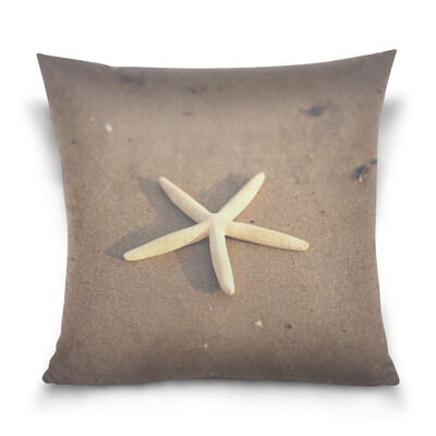 

Throw Pillow Case Decorative Pillow Covers 16 X 16 inch Starfish Pattern Pillowcase