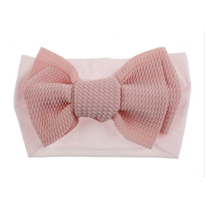 

10 Colors Baby Girls Flower Bow Hair Band Turban Knot Headband Headwrap Lot New