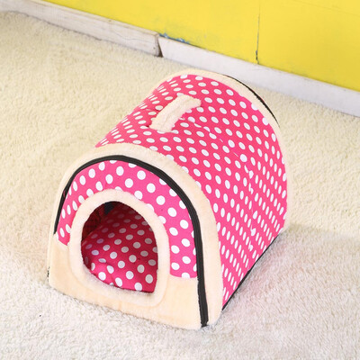 

2In 1 Pet House And Sofa Machine Washable Non-Slip Foldable Soft Warm Dog Cat Puppy Rabbit Pet Nest Cave